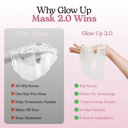 Collagen Glow Up Mask 2.0 - Fast shipping available