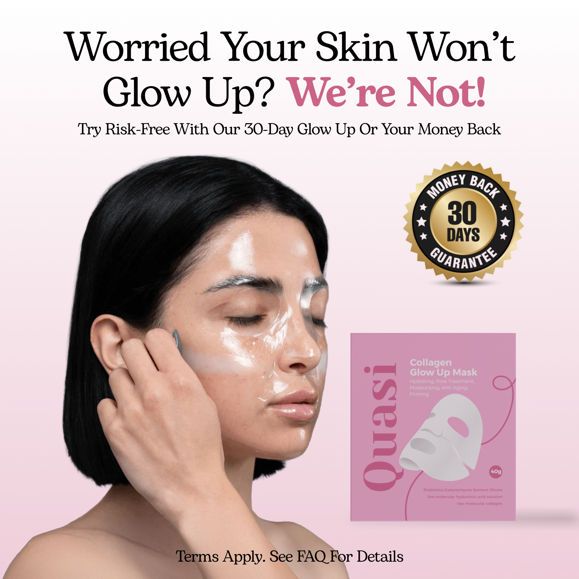 Quasi Collagen Glow Up Mask 2.0